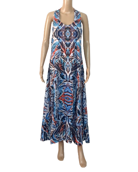 Picture of Taye Aqua Maxi Dress